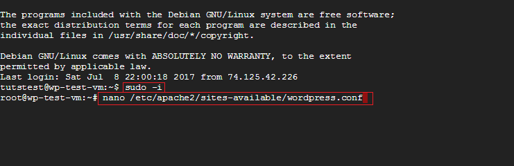 configure domain name wordpress on google cloud