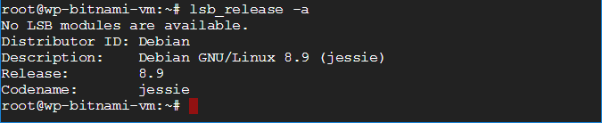 linux commands with examples check operating system information