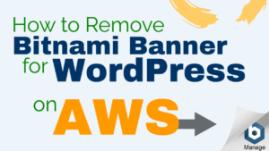 disable bitnami corner banner wordpress aws