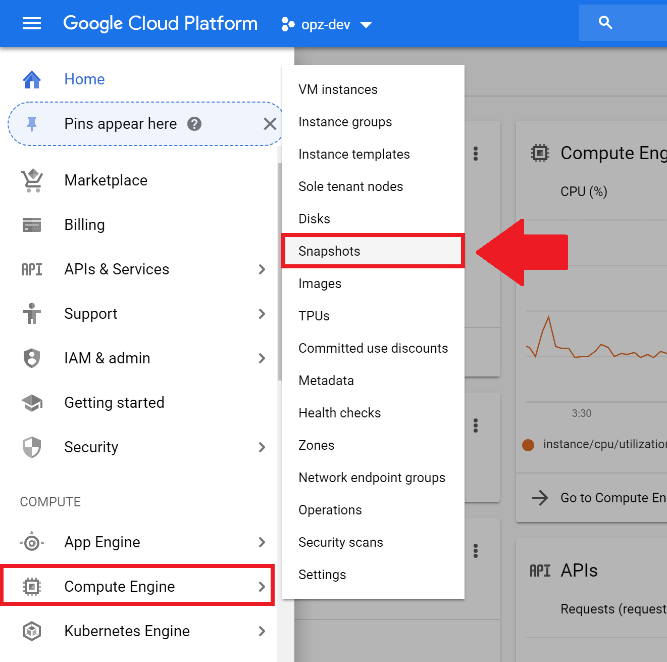 backup and restore websites on google cloud