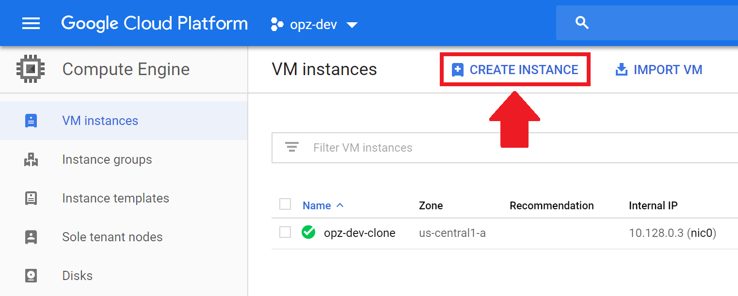 backup and restore websites on google cloud