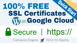 setup free ssl for wordpress on google cloud click-to-deploy